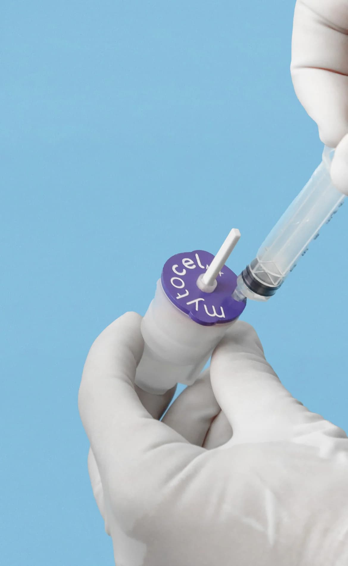 Sterile preparation of the Mytocel MSK Rigeneracons device